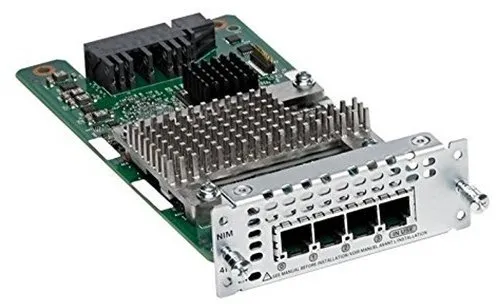 Модуль интерфейсный сетевой Cisco 4-Port Network Interface Module - FXS, FXS-E and DID NIM-4FXSP= NIM-4FXSP=