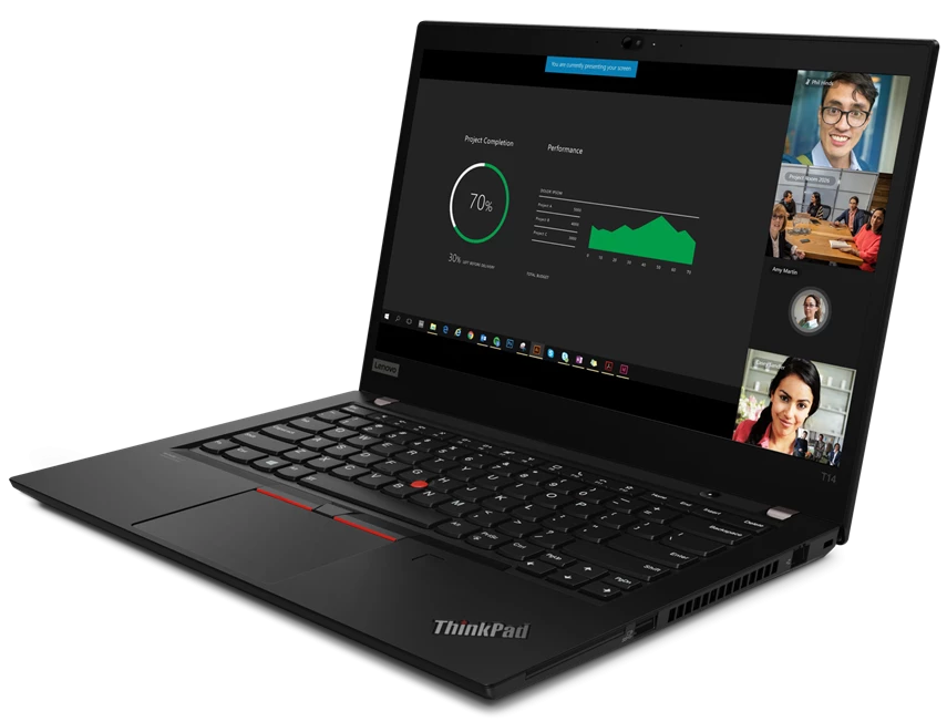 Ноутбук Lenovo ThinkPad T14 Gen 2 Core i7 1165G7 16Gb SSD1Tb Intel Iris Xe graphics 14" IPS FHD (1920x1080)/ENGKBD noOS black WiFi BT Cam () 20W1A10QCD 20W1A10QCD #4