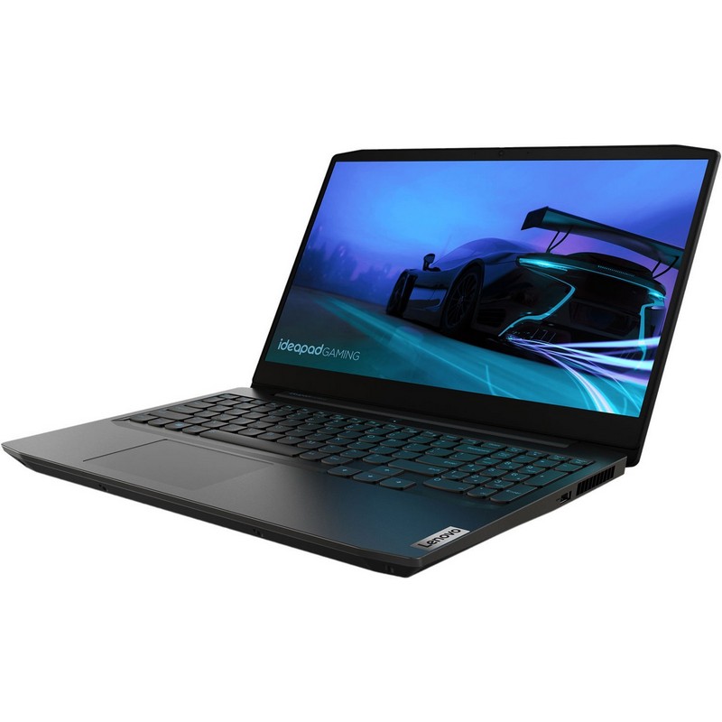 Ноутбук Lenovo IdeaPad Gaming 3 15ARH05 15.6'' FHD(1920x1080) IPS/AMD Ryzen 7 4800H 2.90GHz Octa/16GB/512GB SSD/GF GTX1650Ti 4 GB/WiFi/BT5.0/HD Web Camera/6,7 h/2,2 kg/DOS/1Y/BLACK 82EY00A8RK 82EY00A8RK