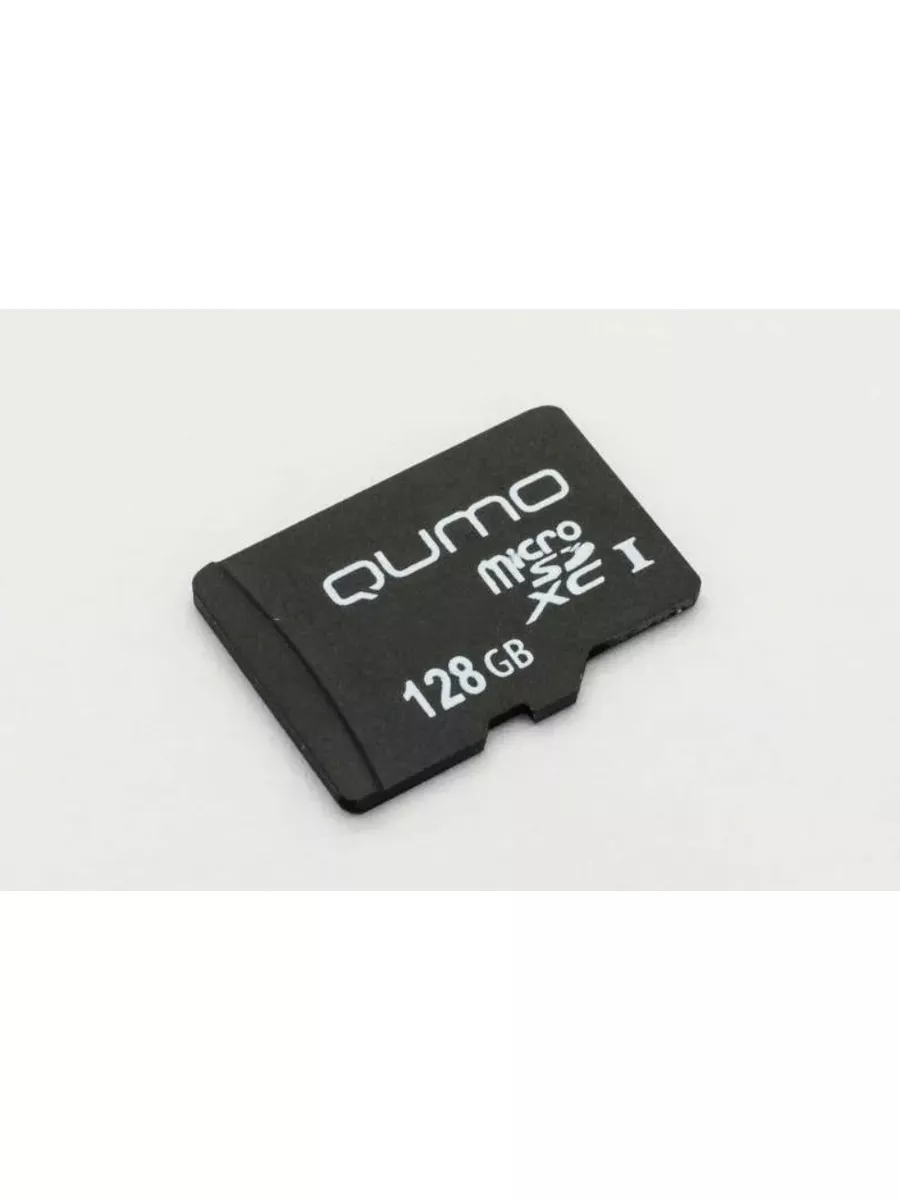 Карта памяти Qumo QM128GMICSDXC10U3 128Gb,MicroSDXC,Class 10,UHS-I,SD adapter QM128GMICSDXC10U3 QM128GMICSDXC10U3