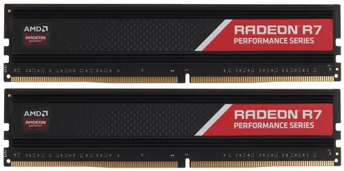 Модуль памяти AMD DDR4 2x8Gb 2400MHz RTL PC4-19200 CL15 DIMM 288-pin 1.2В R7416G2400U2K R7416G2400U2K