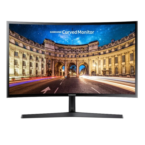 Монитор Samsung 27"  C27F396FHI Black (VA, 1920x1080, D-sub+HDMI, 4 ms, 178°/178°, 250 cd/m, 3000:1, Curved) LC27F396FHIX/RU LC27F396FHIX/RU