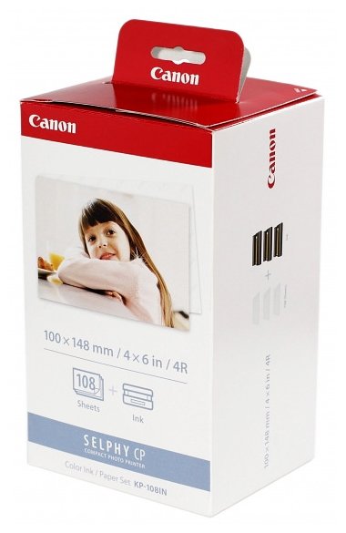 Набор для печати Canon KP-108IN 10x15см/0/108 (3115B001) 3115B001 #3