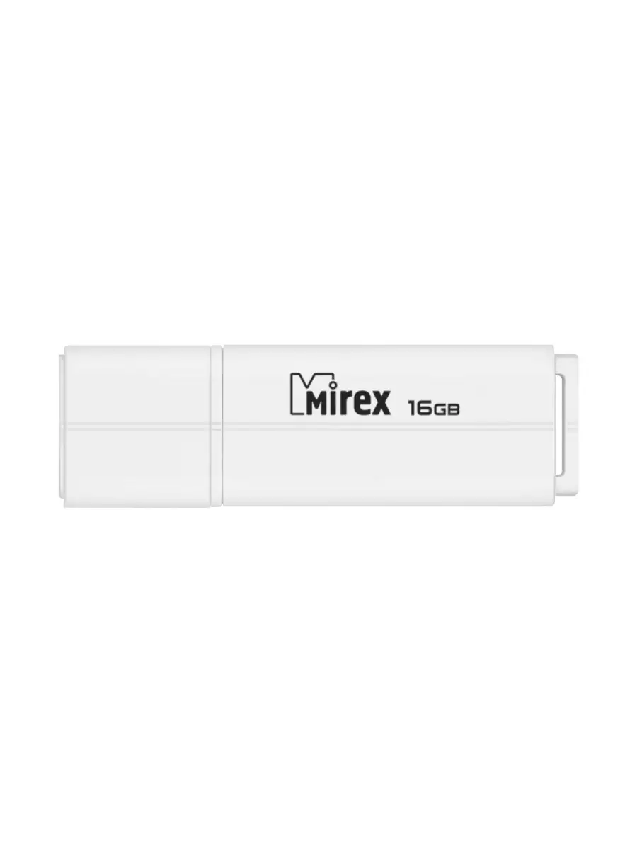 Флеш накопитель Mirex 13600-FMULWH16 16GB,Line,USB 2.0,белый 13600-FMULWH16 13600-FMULWH16