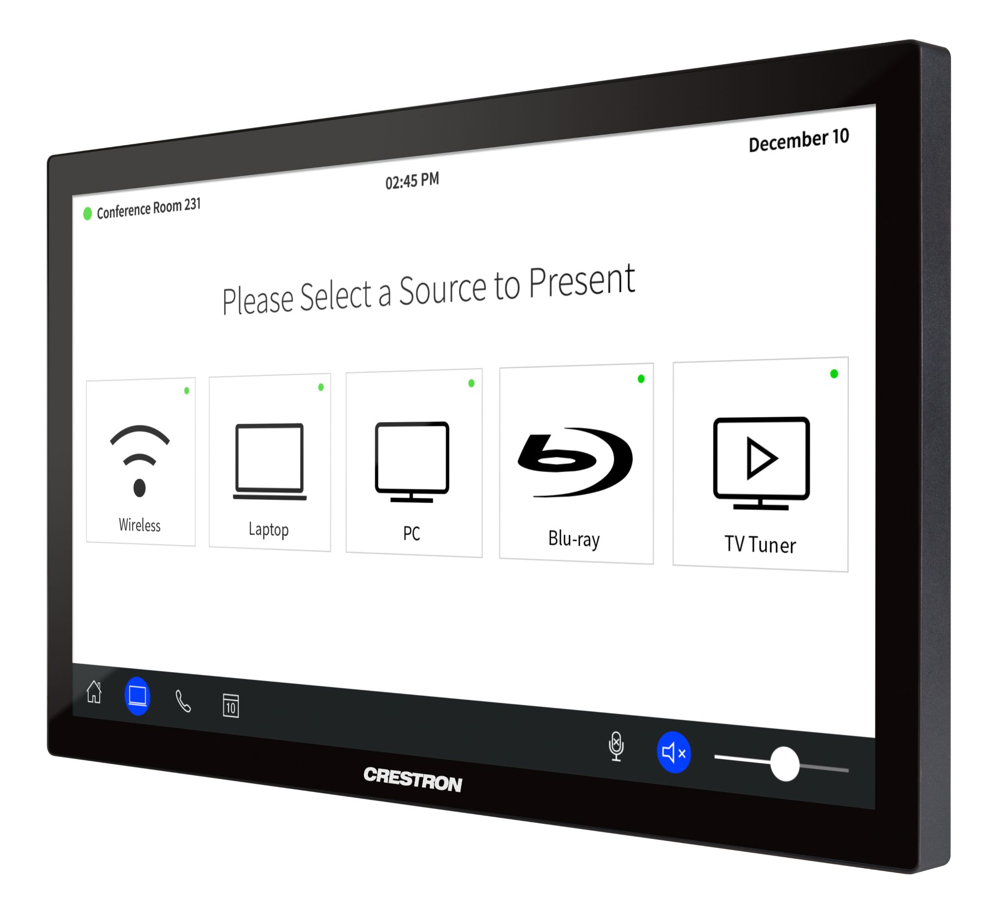 Панель управления Crestron 21.5” HD Touch Screen Display, Black TSD-2220-B TSD-2220-B #6