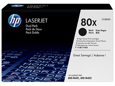 Картридж HP CF280XD (LJ Pro 400 M401/Pro 400 MFP M425) двойная упаковка картриджа CF280X CF280XD