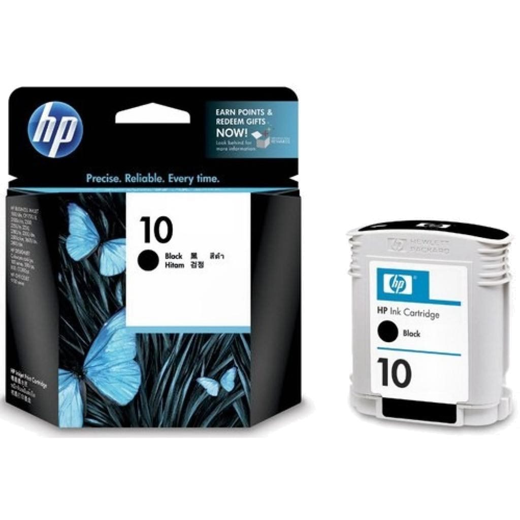 Картридж HP №10 черный для HP DJ 2000C/CN/2500C/2200/2250/500/800 (C4844A) C4844A