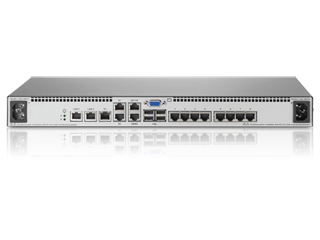 Переключатель HPE 1x1Ex8 KVM IP Cnsl G2 VM CAC SW  AF620A AF620A