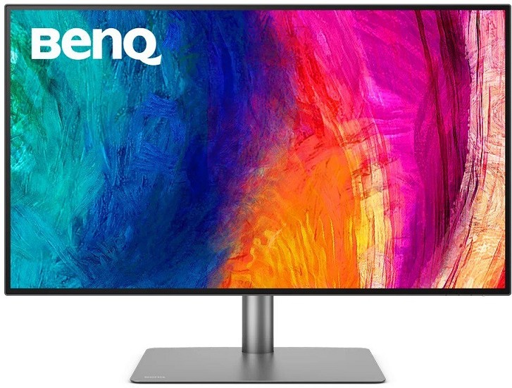 Монитор BENQ  31,5'', 3840x2160, IPS, 60Hz, 1000:1, 400cd, 5ms, HDMI, DP; 3*USB 3.2; USB C*90W, Thunderbolt 3, Speakers, Height adj 110, 99% sRGB, Flicker-free;Low Blue Light, Calibration Report, 3Y, Grey  PD3225U PD3225U