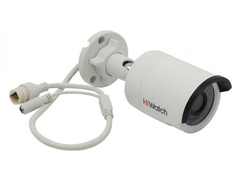 Видеокамера IP HiWatch DS-I120 (12 mm) 1,3Мп уличная цилиндрическая мини с ИК-подсветкой до 15м;объектив 12мм DS-I120 (12 mm) DS-I120 (12 mm)