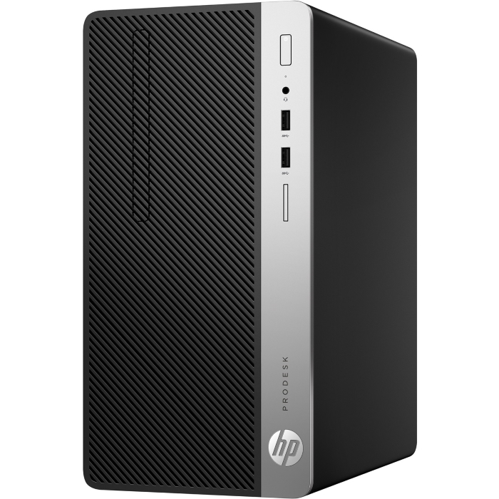 Персональный компьютер HP ProDesk 400 G6  Micro-Tower/Intel Core i3-8100/8 ГБ/1 ТБ HDD/Intel UHD Graphics 630/Windows 10 Pro 8PG70ES 8PG70ES