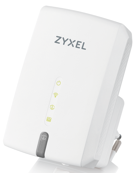Повторитель Zyxel WRE6602 MU-MIMO Dual-Band Wireless AC1200 Range Extender/AP/Bridge, 802.11a/b/g/n/ac (300+867 Мбит/с), 1xLAN WRE6602-EU0101F WRE6602-EU0101F