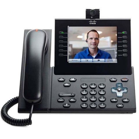 CP-9971-C-CAM-K9= Телефон Cisco Unified IP Endpoint 9971, Charcoal, Standard Handset with Camera CP-9971-C-CAM-K9=