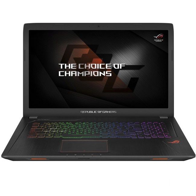 Ноутбук ASUS ROG GL753VD-GC525  17.3"(1920x1080 (матовый))/Intel Core i7 7700HQ(2.8Ghz)/12288Mb/1000+256SSDGb/DVDrw/Ext:nVidia GeForce GTX1050(2048Mb)/Cam/BT/WiFi/war 2y/2.9kg/Black/Linux 90NB0DM2-M09250 90NB0DM2-M09250