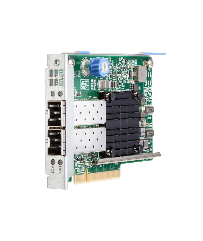 Сетевой адаптер HPE FlexibleLOM 631FLR-SFP28 2x10/25Gb, PCIe(3.0), Broadcom BCM57414 Adapter, for Gen10 servers (requires 845398-B21 or 455883-B21) 817709-B21 817709-B21