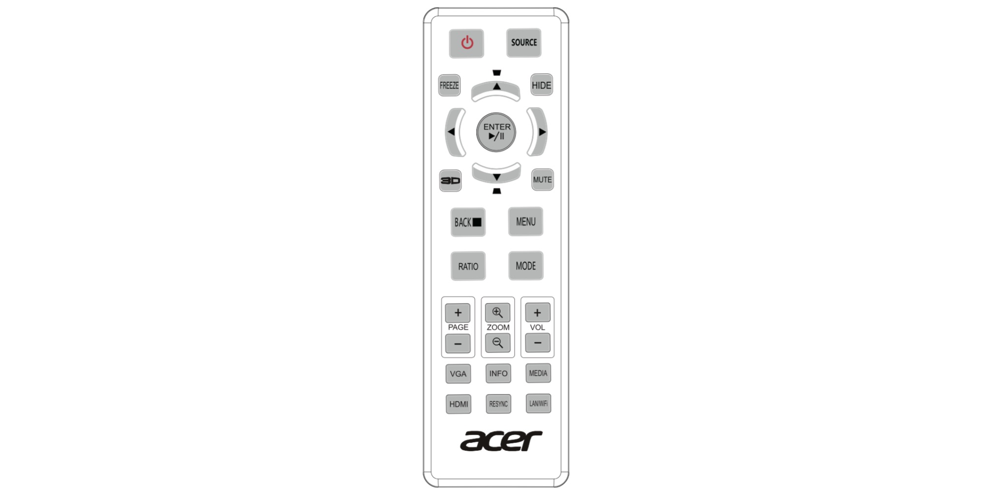 Проектор Acer P1260BTi DLP 3D, XGA, 4000Lm, 20000/1, HDMI, Wifi, WPS1, TX-H, 2.6kg,EUROPower EMEA MR.JSW11.001 MR.JSW11.001