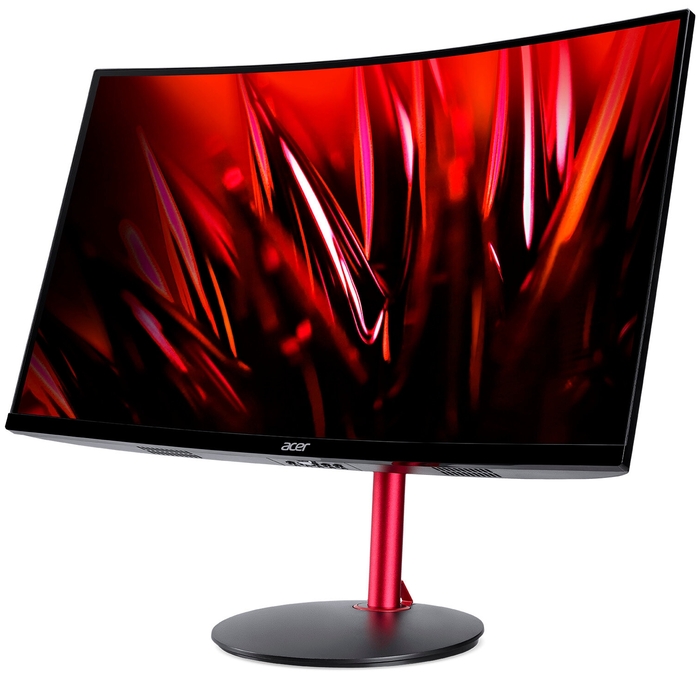 Монитор Acer 27" Nitro XZ272UVbmiiphx, VA, 2560x1440, 165Hz, 1ms, 400nits, 178°/178° ,2HDMI + DP + Колонки 2Wx2, Audio Out, FreeSync, VRR, HDR 400, Curved (изогнутый) (NEW) UM.HX0EE.V01 UM.HX0EE.V01 #5