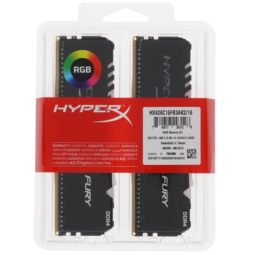 Модуль памяти Kingston 16GB PC21300 DDR4 K2 HX426C16FB3AK2/16 HX426C16FB3AK2/16 #3