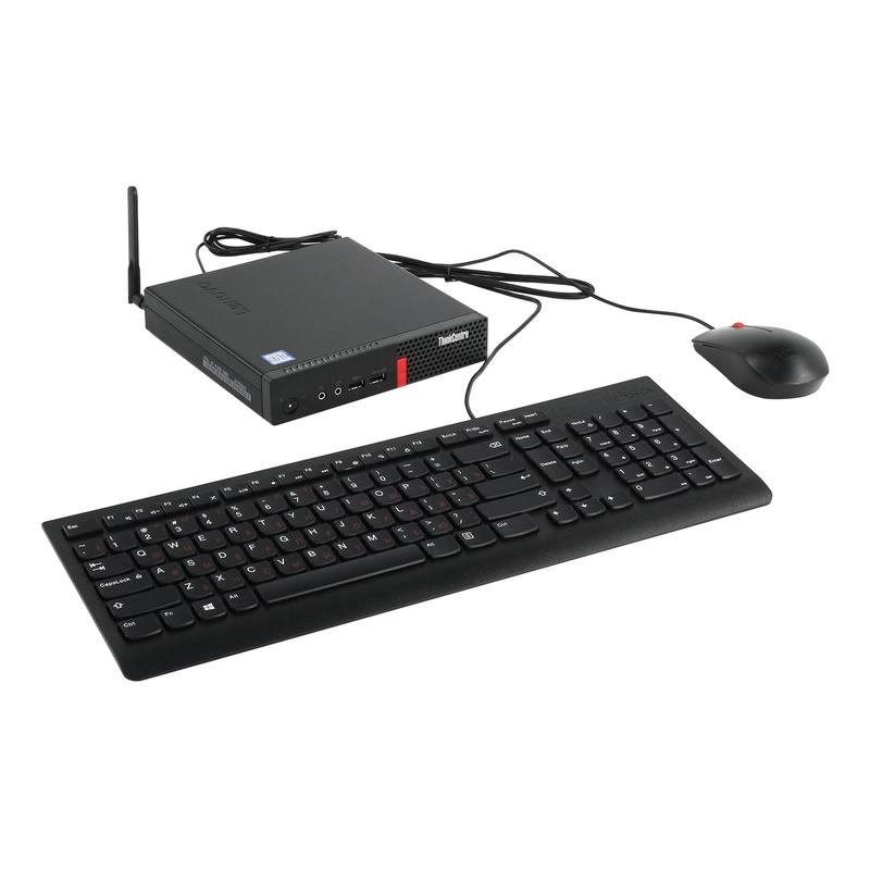 Компьютер Lenovo Tiny M720q i5-9400T 8GB 256GB_SSD_SATA Int. NoDVD BT_2X2AC USB KB&Mouse W10_P64-RUS  3Y on-site 10T700AHRU 10T700AHRU