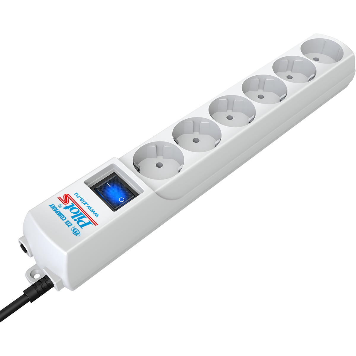 Сетевой фильтр ZIS Pilot - S (5 евро, 1 росс.) 10 м Pilot S 10 #3