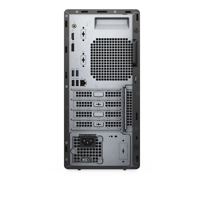 Компьютер Dell Optiplex 3080 MT i5 10500 (3.1)/8Gb/SSD512Gb/UHDG 630/DVDRW/Windows 10 Professional/GbitEth/260W/клавиатура/мышь/черный 3080-5177 3080-5177