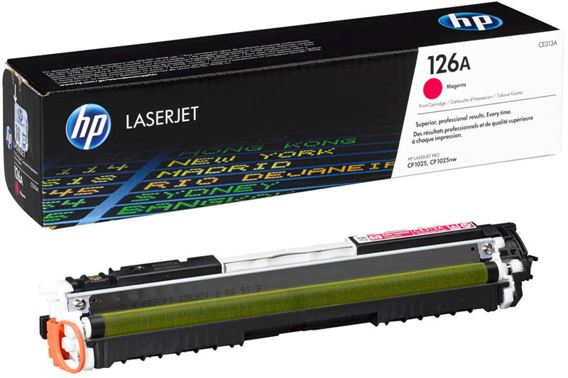 Картридж HP 126A для LaserJet CP1025 , пурпурный (1000 стр.) CE313A CE313A #1