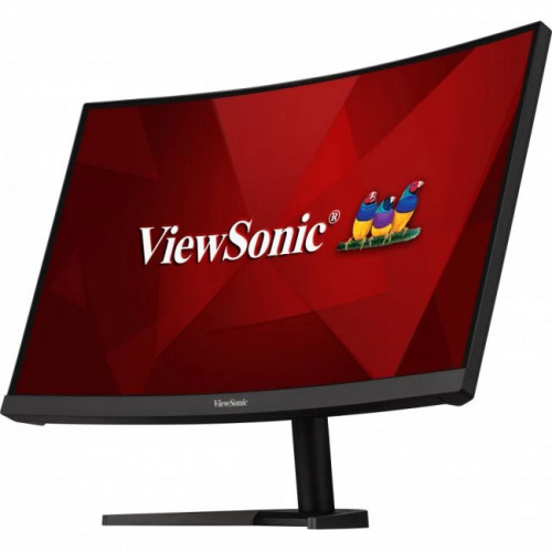 Монитор ViewSonic 24'' 16:9 1920х1080(FHD) MVA, Curved, nonGLARE, 250cd/m2, H178°/V178°, 3000:1, 80M:1, 16,7 миллионов цветов, 2ms, 2xHDMI, DP, Tilt, Speakers, 3Y, Black VX2468-PC-MHD VX2468-PC-MHD