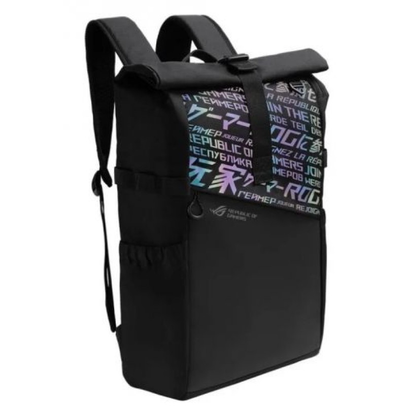 Рюкзак ASUS ROG Ranger BP4701 Gaming Backpack/15_17/17" макс.Полиэстер, полиуретан.Кол внутр отделений -2.Кол внешних отд-2. Черный c рисунком.170 x 480 x 300 мм.1.9 кг 90XB06S0-BBP010 90XB06S0-BBP010