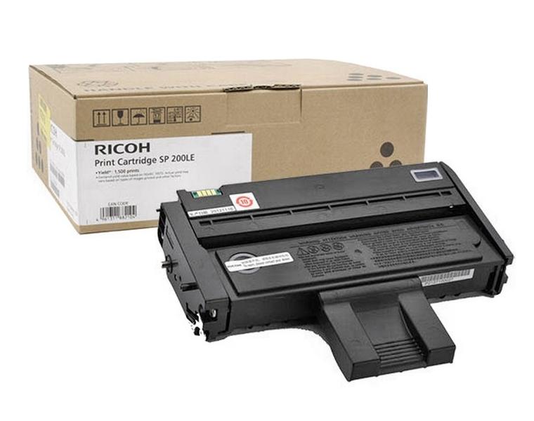 Картридж SP 200LE для SP 200N/SP 200S/SP 202SN/SP 203SF/SP 203SFN. черный,1500 стр. (407263) 407263