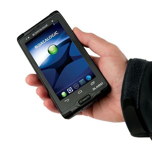 Терминал сбора данных DataLogic DL-Axist Full Touch PDA, 3G/4G HSPA+ WW/no US, 802.11 a/b/g/n CCXv4, Bluetooth v4 & NFC, 1GB RAM/8GB Flash, Multi-purpose 2D Imager w Green Spot, Android v4 944600003 944600003