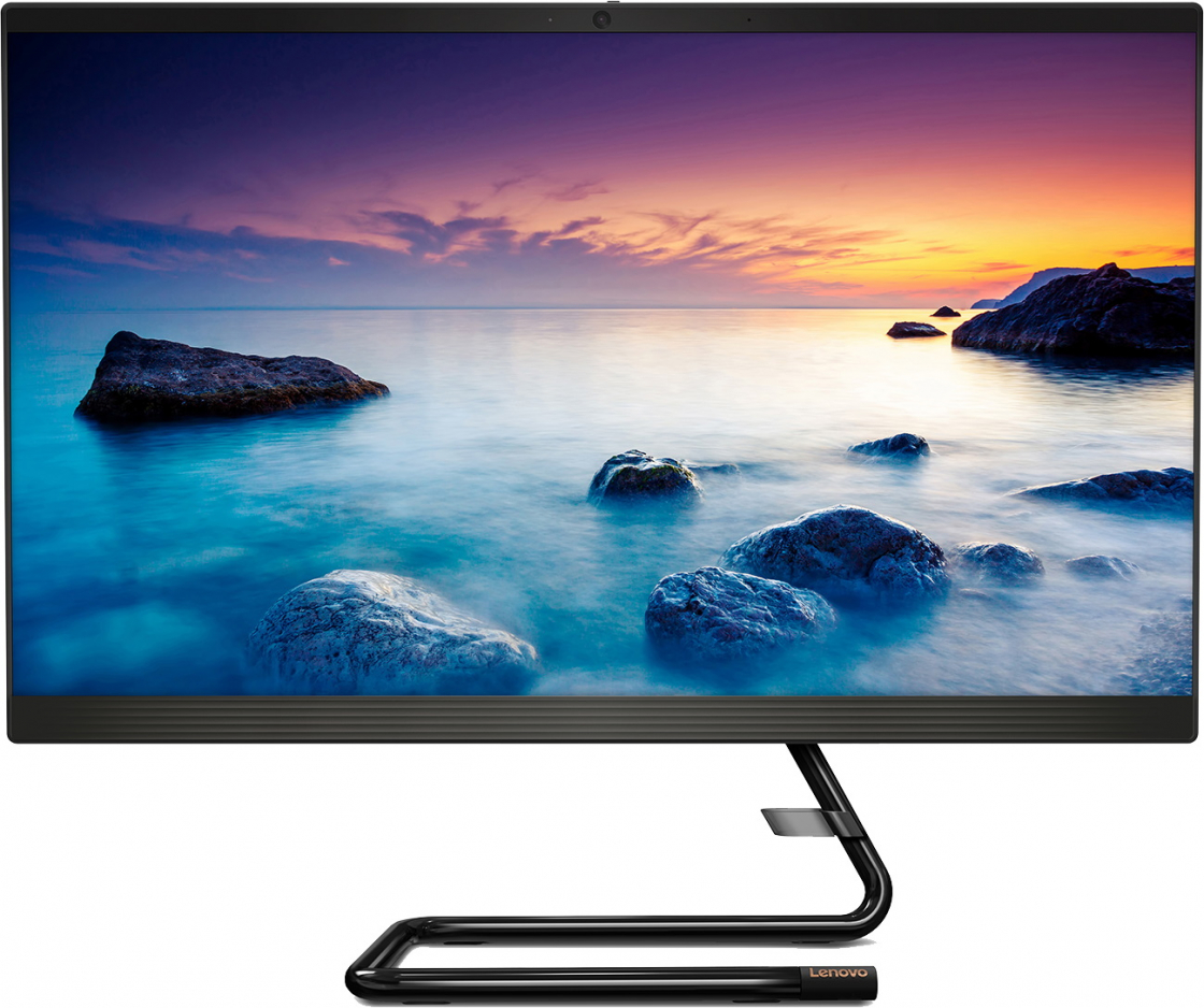 Моноблок Lenovo IdeaCentre A340-24ICB 23.8" Full HD Cel G4930T (3)/4Gb/1Tb 5.4k/UHDG 610/DVDRW/CR/noOS/GbitEth/WiFi/BT/90W/клавиатура/мышь/Cam/черный 1920x1080 F0E600EKRK F0E600EKRK
