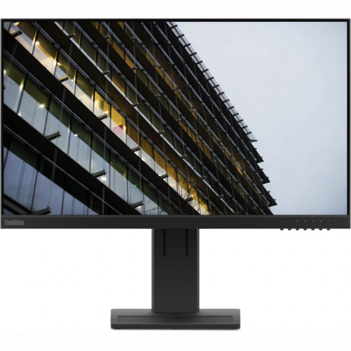 Монитор Lenovo 23.8" ThinkVision E24-28 черный IPS 4ms 16:9 HDMI M/M матовая HAS Pivot 1000:1 250cd 178гр/178гр 1920x1080 D-Sub DisplayPort FHD 62B6MAT3IS 62B6MAT3IS