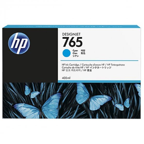 Картридж HP 765 Cyan для Designjet T7200 400-ml F9J52A F9J52A