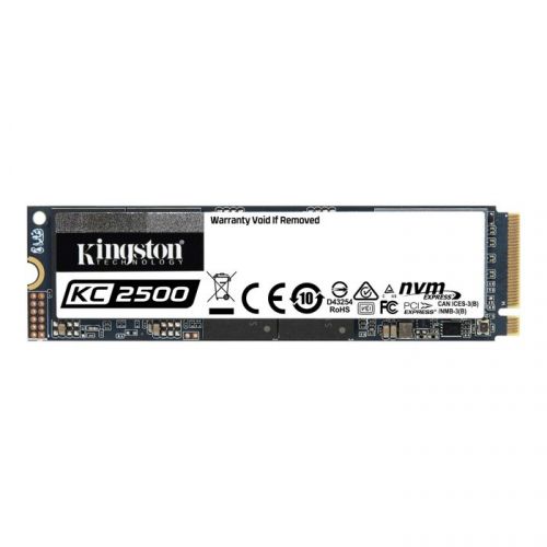 Твердотельный накопитель Kingston  KC2500 250GB M.2 2280 NVMe Gen3 x4 (R3500/W1200MB/s) 150TBW SKC2500M8/250G SKC2500M8/250G