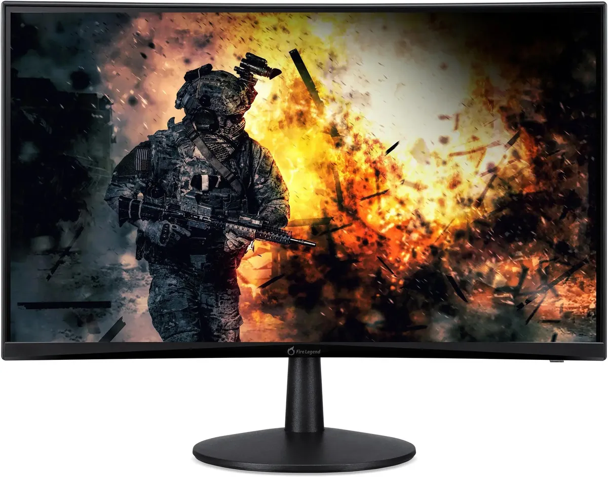 Монитор Aopen 24HC5QRSbmiipx 23.6" черный VA LED 1ms 16:9 HDMI M/M матовая 250cd 178гр/178гр 1920x1080 165Hz FreeSync Premium DP FHD USB UM.UW5CD.301 UM.UW5CD.301