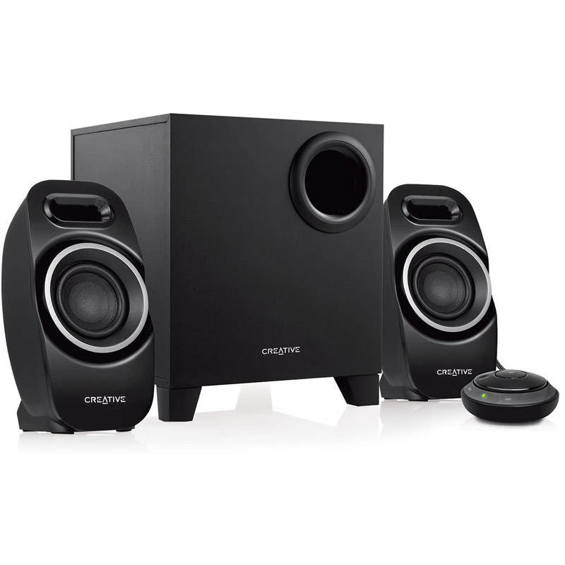 Колонки Creative T3250W 2.1 черный 9Вт 51MF0450AA000 51MF0450AA000 #2