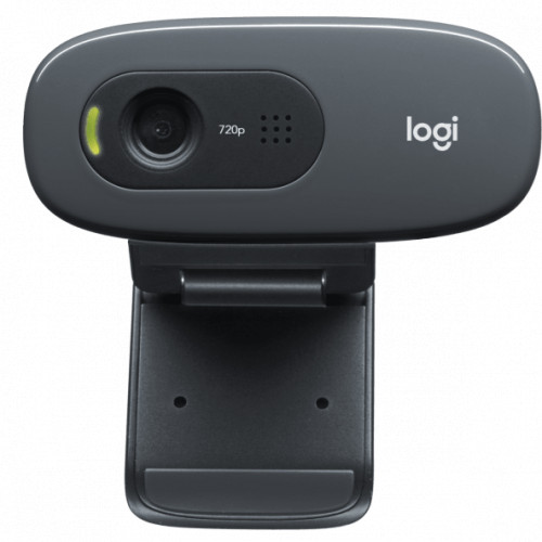 Камера Logitech  Web HD Webcam C270 черный 0.9Mpix (1280x720) USB2.0 с микрофоном 960-001063/960-000584/960-000999 960-001063/960-000584