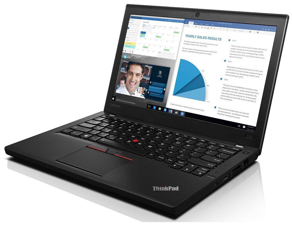 Ноутбук Lenovo Thinkpad X260 12.5" ( i5 , 1366x768, 4.0Gb, 508Gb HDD+SSD Cache, HD520/WiFi (20F6S02A 20F6S02A00