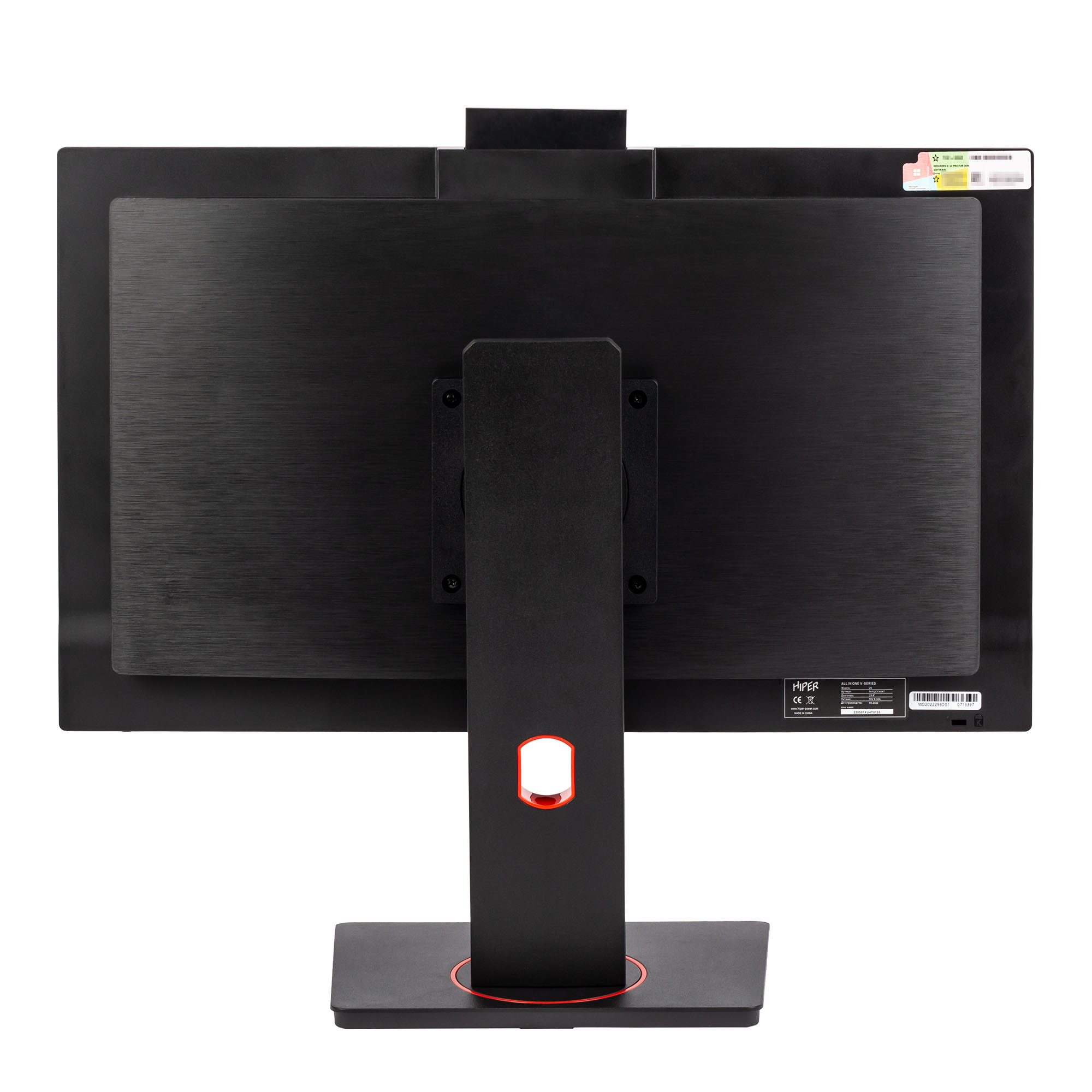 Моноблок HIPER V6 23.8" Full HD i5 10500 (3.1) 16Gb SSD512Gb UHDG DVDRW Windows 10 Professional GbitEth WiFi BT 65W клавиатура мышь Cam черный 1920x1080 74YQCYXU4T 74YQCYXU4T