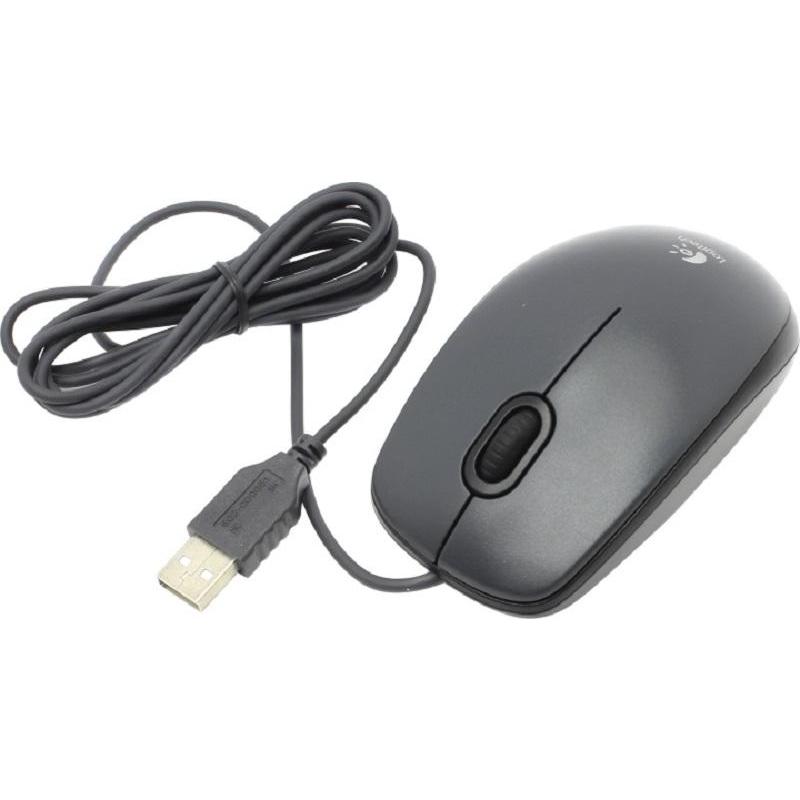 Мышь Logitech  M100 черный оптическая (1000dpi) USB (2but) 910-006652 910-006652 #3