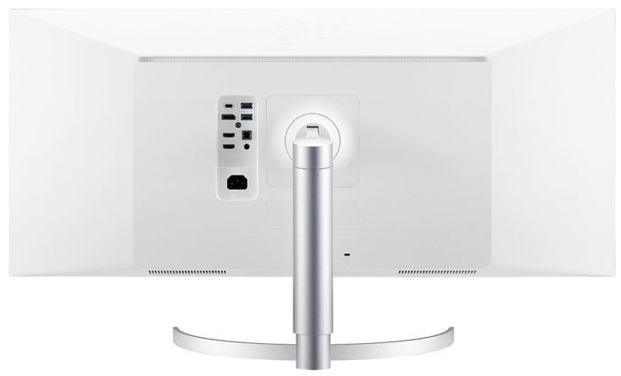 Монитор LG 34" 34WK95U-W белый IPS LED 21:9 HDMI M/M матовая HAS 1200:1 450cd 178гр/178гр 5120x2060 DisplayPort FHD USB 8.8кг 34WK95U-W.ARUZ 34WK95U-W.ARUZ