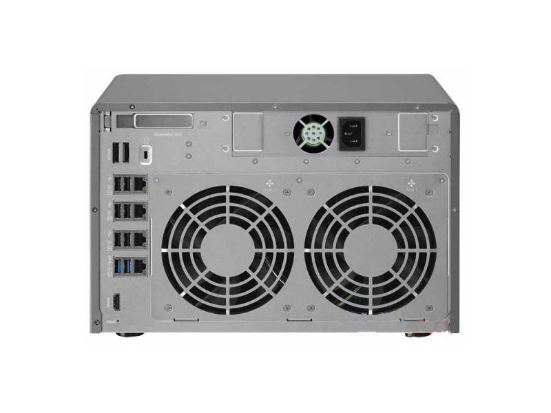 Сетевой RAID-накопитель QNAP 10 отсеков для HDD, 2*10 GbE, 256 ГБ кеш mSATA. 4-хъядерн. Intel Xeon E3-1245 v3 3,4 ГГц, 32ГБ. TVS-EC1080+-E3-32G TVS-EC1080+-E3-32G