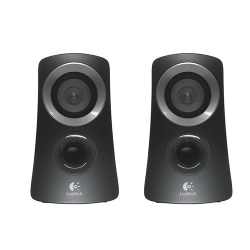Акустическая система Logitech Speaker System 2.1 Z-313, 2*5+15W, 48-20000Hz, line in/out , Wired Control Pod, Black 980-000413 980-000413
