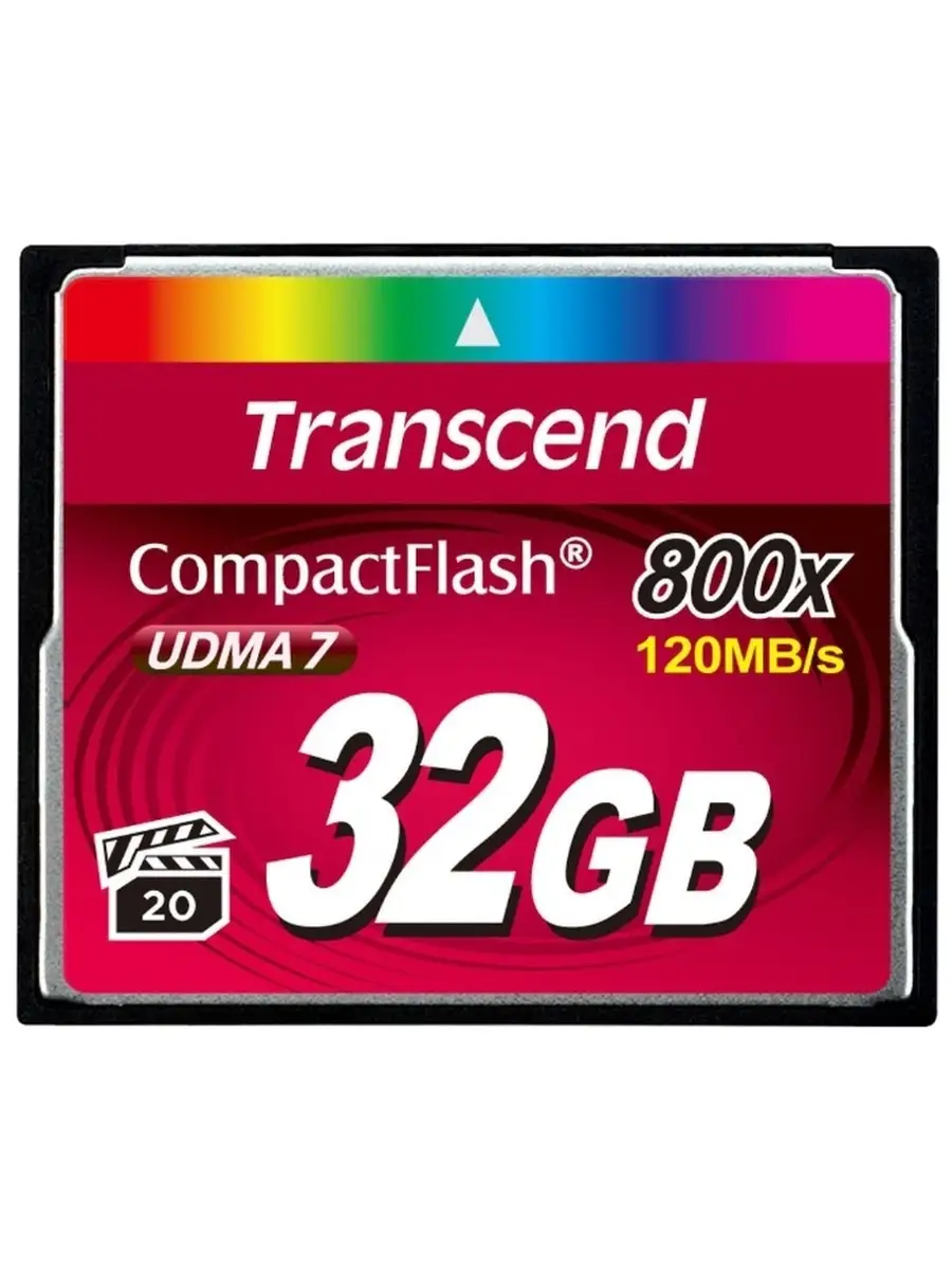 Карта памяти Transcend TS32GCF800 32GB,CompactFlash,800X TS32GCF800 TS32GCF800 #1