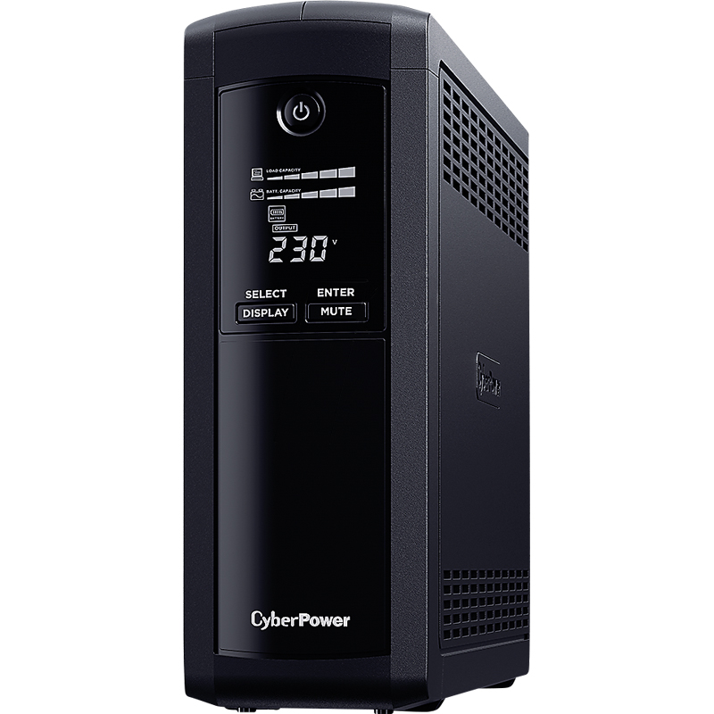 Источник бесперебойного питания CyberPower Value Pro 1200VA/720W, Line-Interactive, USB/RS-232/RJ11/45, 8*С13 VP1200EILCD VP1200EILCD