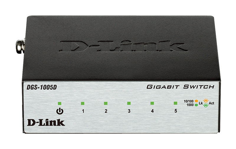 Коммутатор D-Link L2 Unmanaged Switch with 5 10/100/1000Base-T ports DGS-1005D/I3A DGS-1005D/I3A