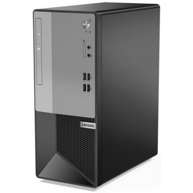 Персональный компьютер Lenovo IdeaCentre V50t 13IMB Tower i3-10100, 8GB DIMM DDR4-2666, 1TB HDD 7200rpm, 256GB SSD M.2, Intel UHD 630, DVD-RW, 180W, USB KB&Mouse, NoOS, 1Y OS 11ED0005RU 11ED0005RU