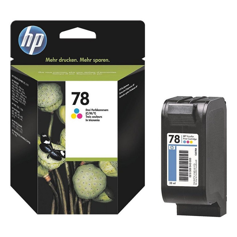 Картридж HP №78 C6578AE Color, 38ml для DJ 930C/950C/959C/970Cxi/1220/6122/6127/PSC 750/1180c C6578AE