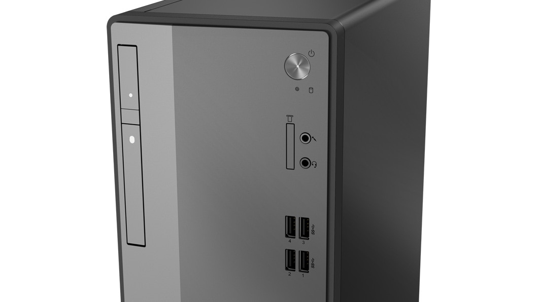 Персональный компьютер Lenovo IdeaCentre V50t 13IMB Tower i3-10100, 8GB DIMM DDR4-2666, 256GB SSD M.2, Intel UHD 630, DVD-RW, 180W, USB KB&Mouse, NoOS, 1Y OS 11ED0004RU 11ED0004RU