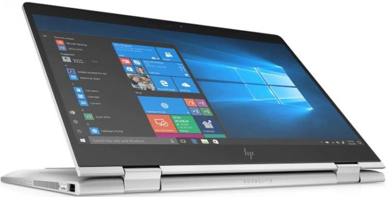 Ноутбук HP EliteBook x360 1030 G4 Core i7-8565U 1.8GHz,13.3" FHD (1920x1080) Touch Sure View 1000cd GG5 AG,16Gb LPDDR4-2133 Total,512Gb SSD,56Wh,FPS,Pen,1.26kg,3y,Silver,Win10Pro 7KP71EA 7KP71EA